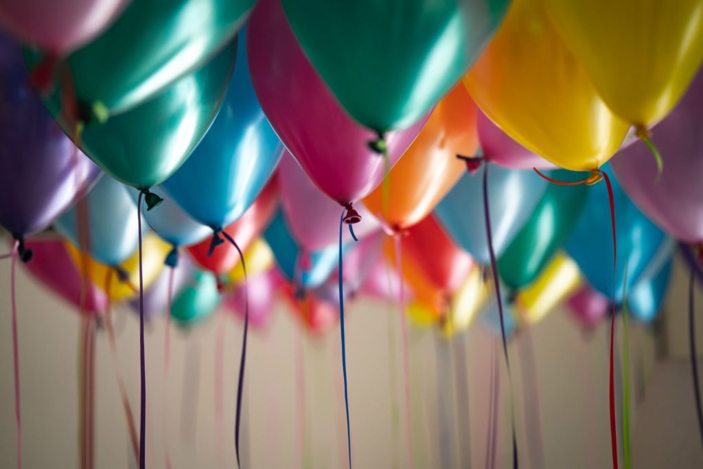 balloons Photo by Adi Goldstein on Unsplash